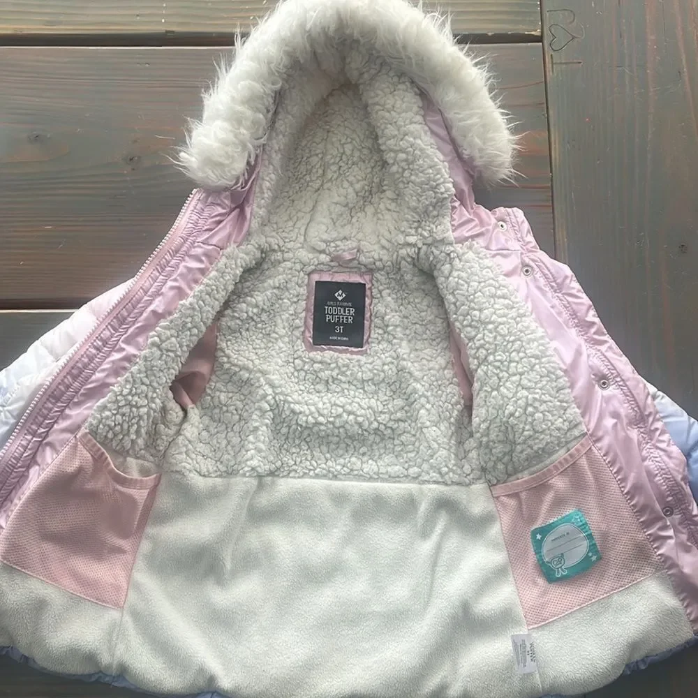 Toddler Girl Puffy Jacket